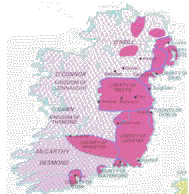 ireland map pre Normans
