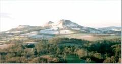 winter scene near  kelso