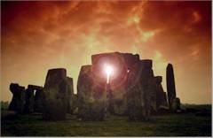 mid summer at stonehenge