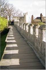 city walls